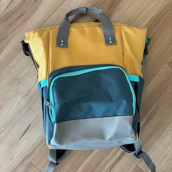Stylish Multi-Color Backpack - Picture 4 of 14